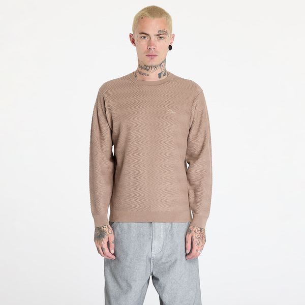 DIME Džemper DIME Wave Cable Knit UNISEX Tan XL