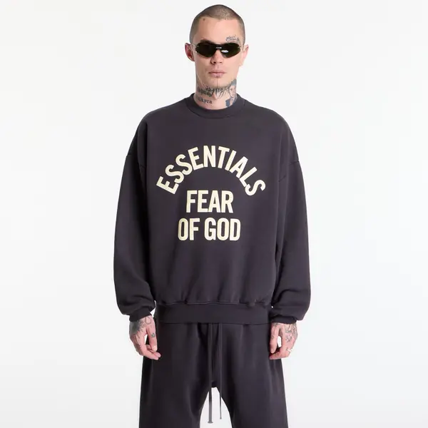 Fear of God Essentials Džemper Fear of God Essentials Campus 90'S Crewneck Sweater Faded Black S