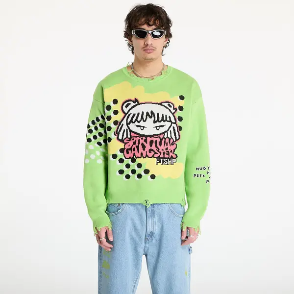 FTSHP Džemper FTSHP x Spiritual Gangster Sweater UNISEX Green XS