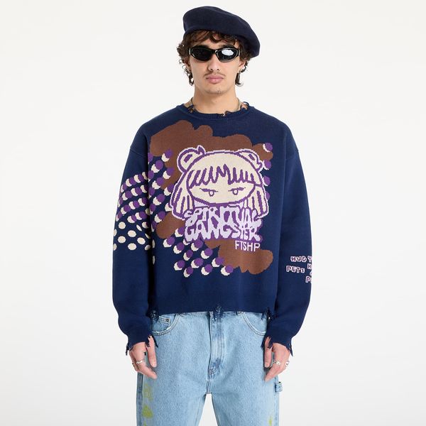 FTSHP Džemper FTSHP x Spiritual Gangster Sweater UNISEX Navy L