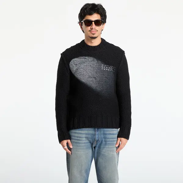 MM6 Džemper MM6 Maison Margiela Crewneck Black XL