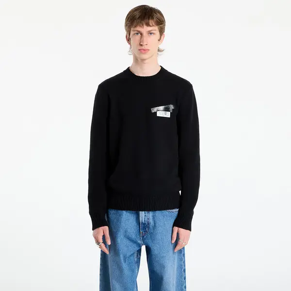 MM6 Džemper MM6 Maison Margiela Numeric Logo Crewneck Black XL
