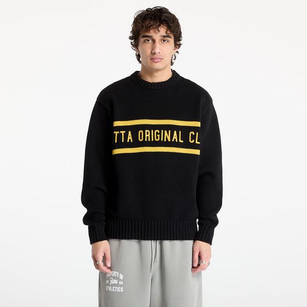 Patta Džemper Patta Original Clothing Knitted Jumper UNISEX Black S
