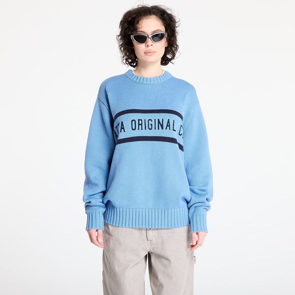 Patta Džemper Patta Original Clothing Knitted Jumper UNISEX Dusty Blue L