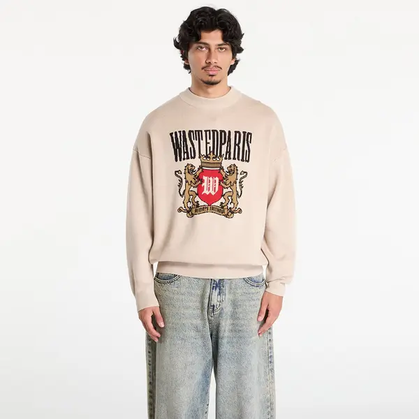 Wasted Paris Džemper Wasted Paris M Crest Sweater Sahara XL