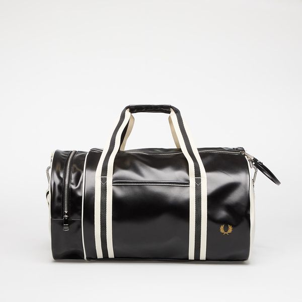 FRED PERRY FRED PERRY Classic Barrel Bag Black/ Ecru Universal
