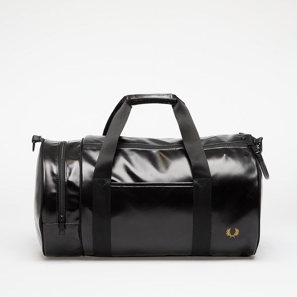 FRED PERRY FRED PERRY Tonal Classic Barrel Bag Black/ Gold Universal