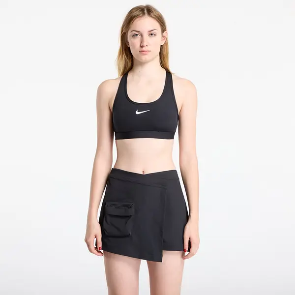 Nike Grudnjak Nike Swoosh Medium Support Women's Padded Sports Bra Black/ White S
