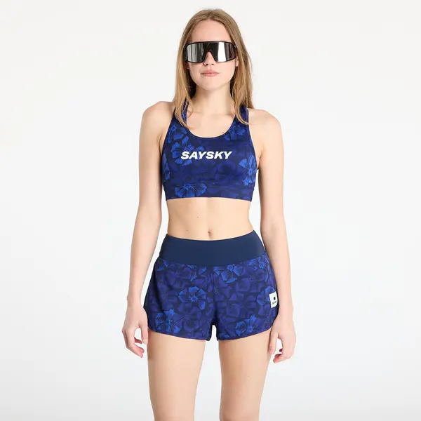 SAYSKY Grudnjak SAYSKY W Flower Combat Sports Bra Blue AOP XS