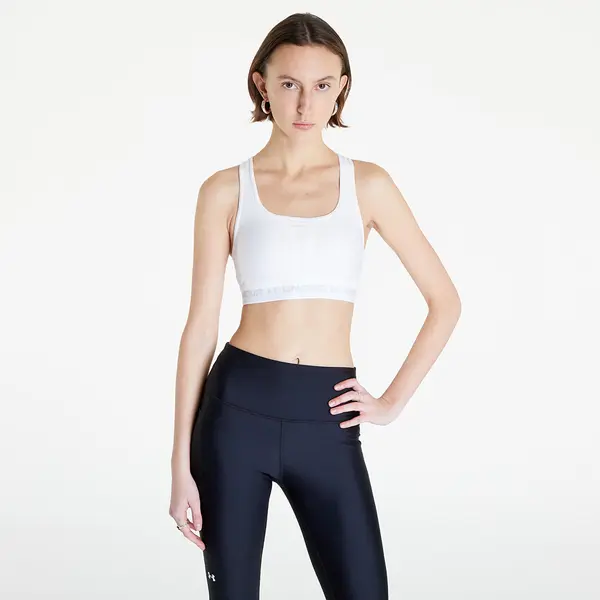 Under Armour Grudnjak Under Armour W Crossback Mid Bra White/ Halo Gray XL