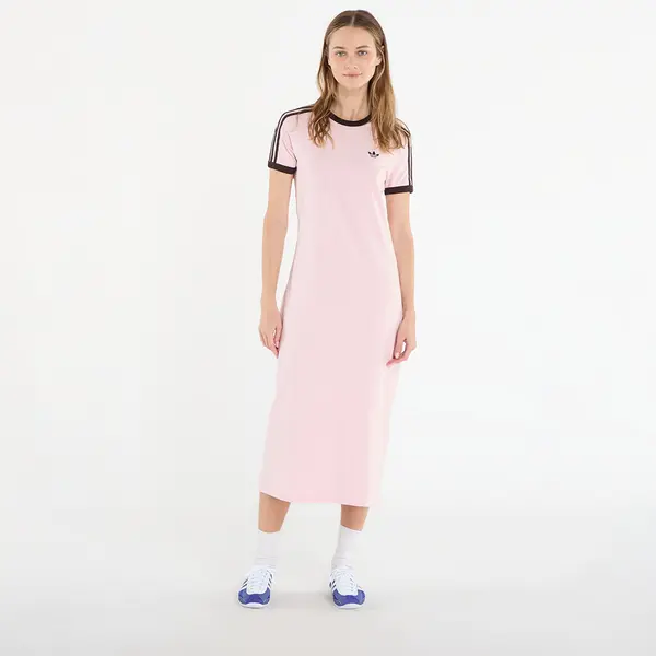 adidas Originals Haljina adidas 3 Stripes Dress (Slim) Sandy Pink/ Aurora Coffee S