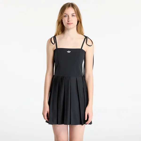 adidas Originals Haljina adidas Ribbon Pleated Mini Dress Black 6