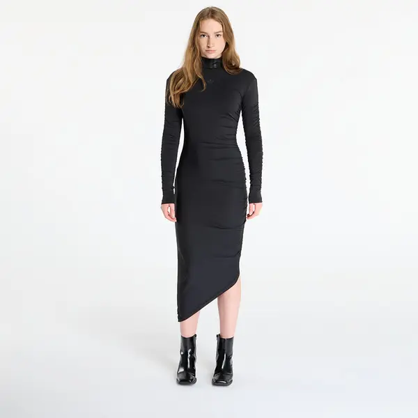 adidas Originals Haljina adidas Ruched Maxi Dress Black L