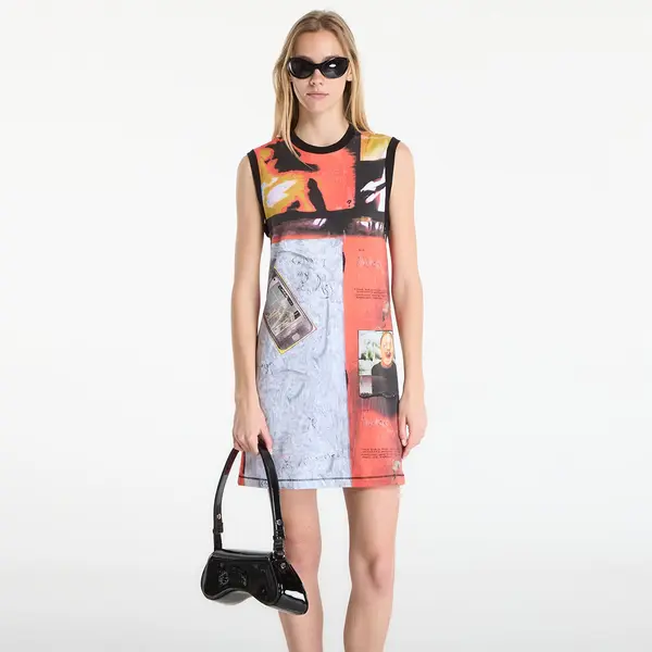 DIESEL Haljina Diesel D-Hessa Dress Printed Jersey M
