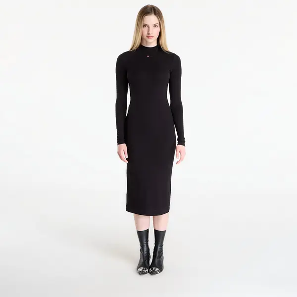 DIESEL Haljina DIESEL D-Mokky-Ls-Microdiv Dress Black XS