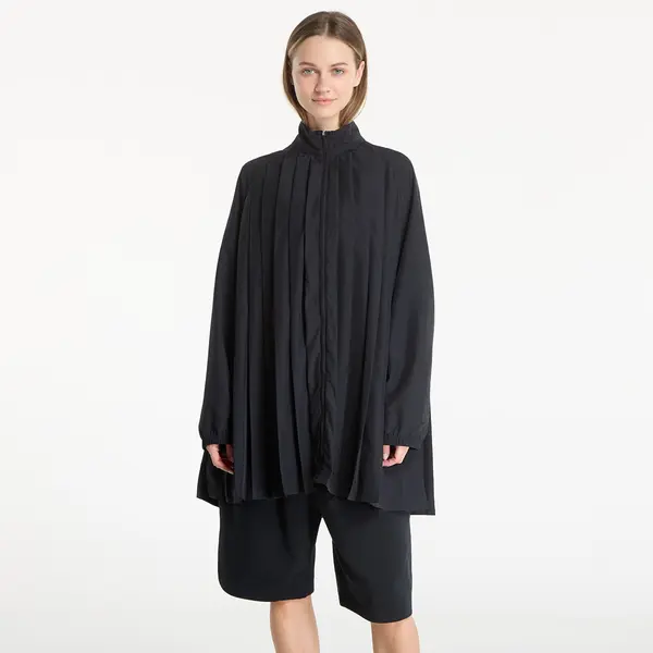 Nike Haljina Nike Sportswear Women's Oversized Long-Sleeve Pleated Mini Dress Black/ Black S