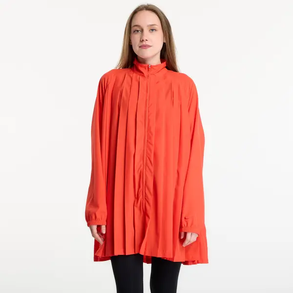 Nike Haljina Nike Sportswear Women's Oversized Long-Sleeve Pleated Mini Dress Lt Crimson/ Lt Crimson S