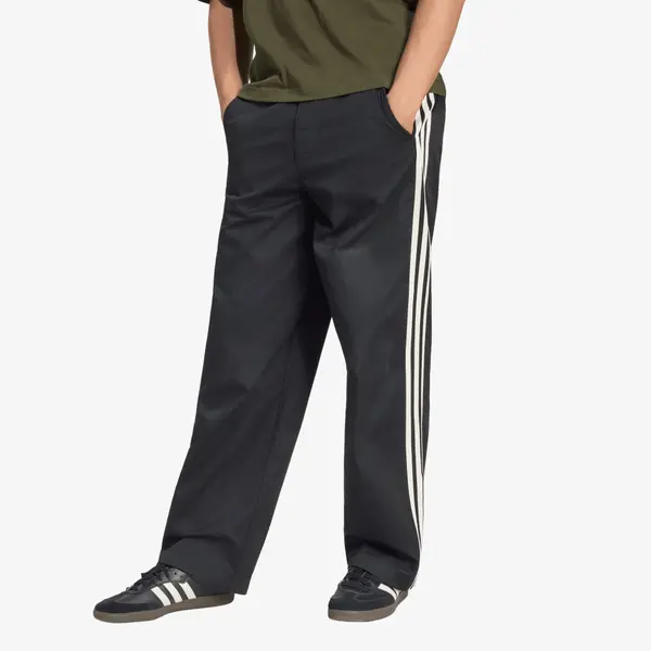 adidas Originals Hlače adidas 3 Stripes Pleated Trousers Black 33