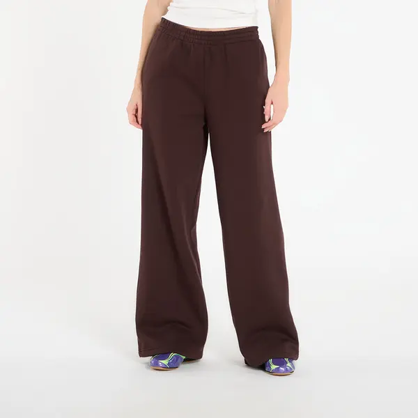 adidas Originals Hlače adidas Essentials Wide Leg Pant Fleece Aurora Coffee L