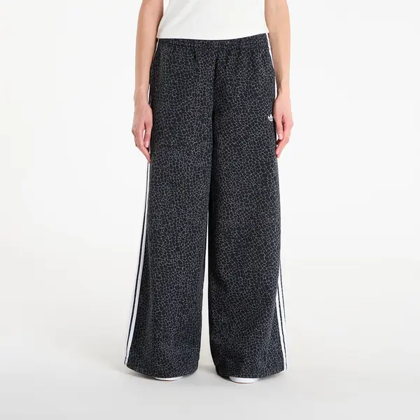 adidas Originals Hlače adidas Firebird Oversized Aop Denim Pants Black/ Grey Six XS