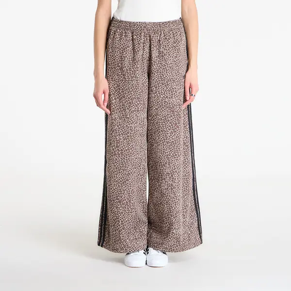 adidas Originals Hlače adidas Firebird Oversized Aop Denim Pants Earth Strata/ Stone Khaki M