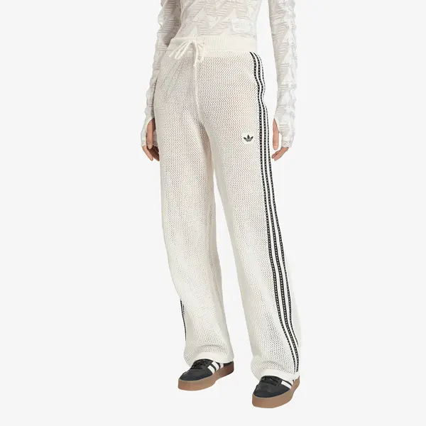 adidas Originals Hlače adidas Knitted Crochet Firebird Track Pants Off White M