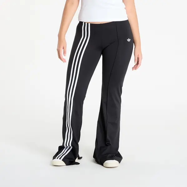 adidas Originals Hlače adidas Ribbon Off Placed 3-Stripes Flared Joggers Black/ Black XL