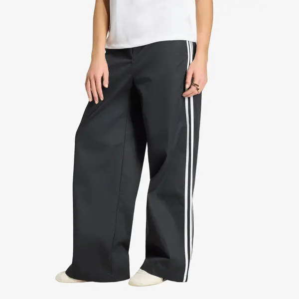 adidas Originals Hlače adidas Tailored Pants Black/ White L/42