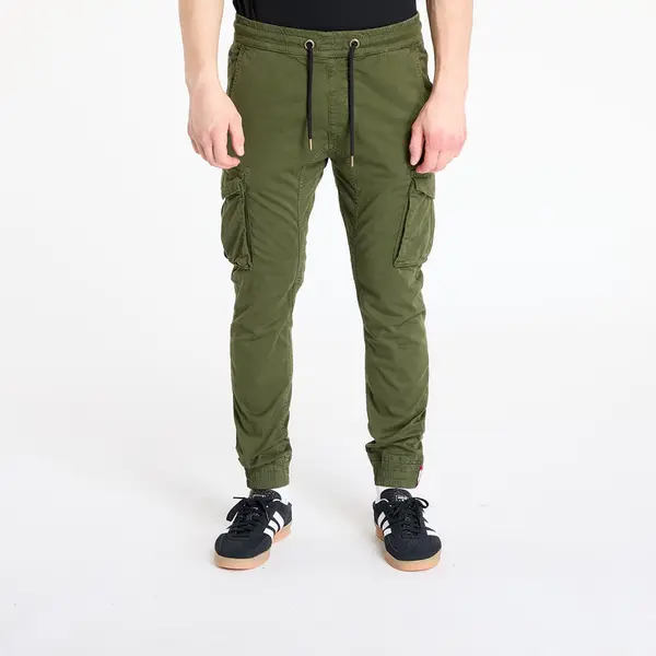 Alpha Industries Hlače Alpha Industries Cotton Twill Jogger Dark Olive S