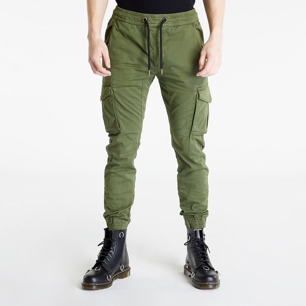 Alpha Industries Inc. Hlače Alpha Industries Cotton Twill Jogger Dark Olive XL