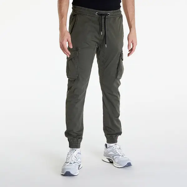 Alpha Industries Hlače Alpha Industries Cotton Twill Jogger Grey/ Black M