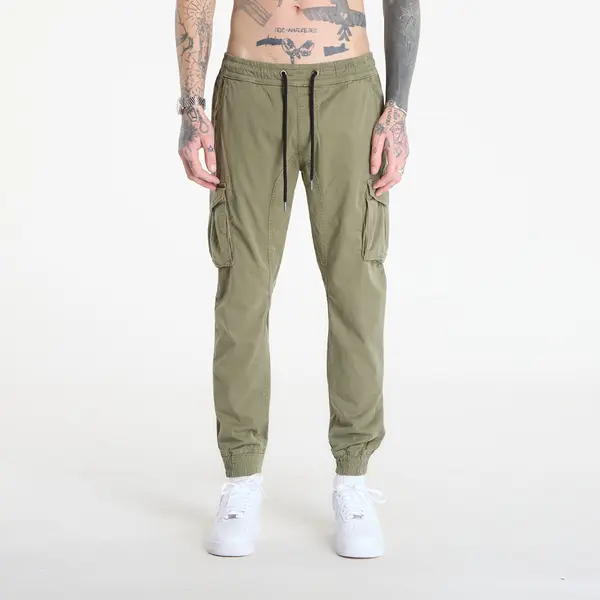 Alpha Industries Hlače Alpha Industries Cotton Twill Jogger Vintage Green L