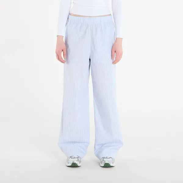 Calvin Klein Hlače Calvin Klein Jeans Poplin Ewaist Pull O Pants Blue L