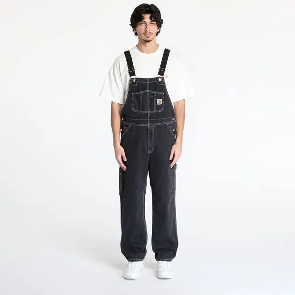 Carhartt WIP Hlače Carhartt WIP Bib Overall UNISEX Black Stone Washed 33