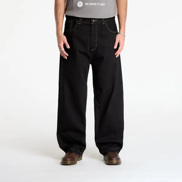 Carhartt WIP Hlače Carhartt WIP Brandon Pant Black Rinsed M