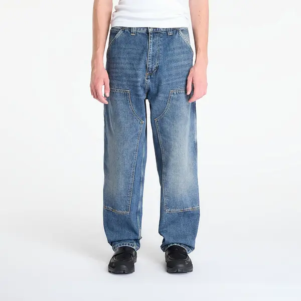 Carhartt WIP Hlače Carhartt WIP OG Double Knee Pant Blue Dark Used Wash L