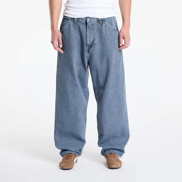 Carhartt WIP Hlače Carhartt WIP OG Single Knee Pant Black/ Blue Fog Garment Dyed XS
