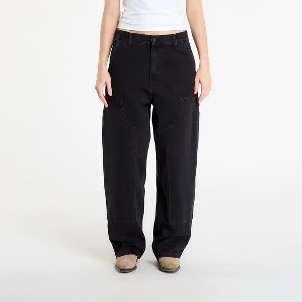 Carhartt WIP Hlače Carhartt WIP W' Brandon Double Knee Pant Black Stone Washed L