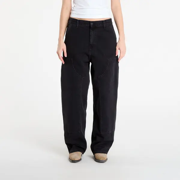 Carhartt WIP Hlače Carhartt WIP W' Brandon Double Knee Pant Black Stone Washed M