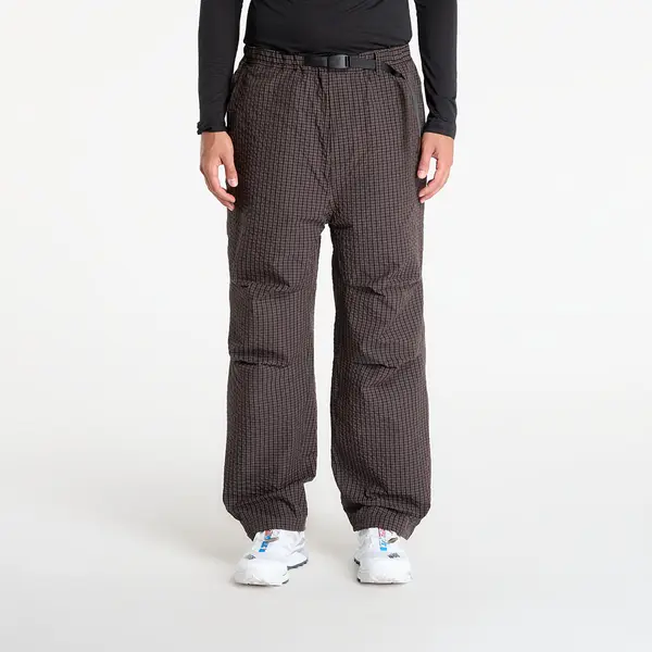 Gramicci Hlače Gramicci Northside Plaid Pant Deep Brown XXL