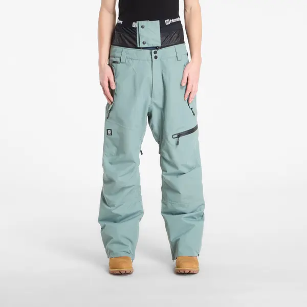 Horsefeathers Hlače Horsefeathers Nelson Pants Iceberg Green M