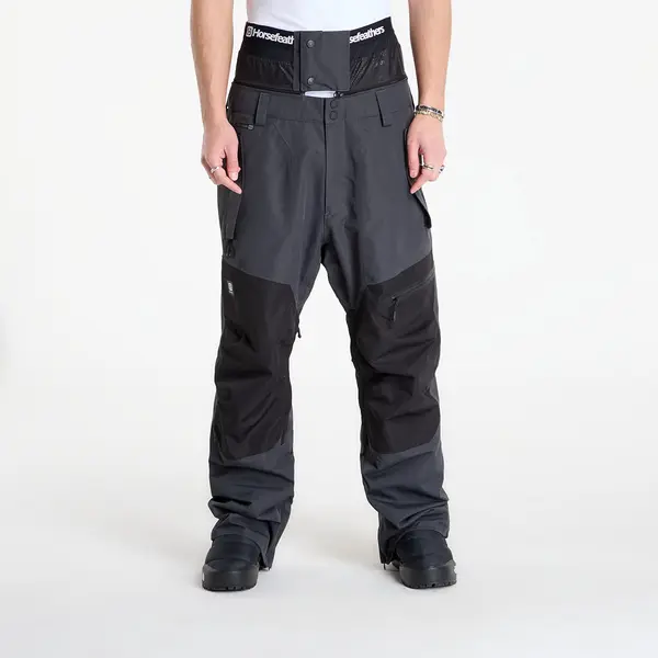 Horsefeathers Hlače Horsefeathers Nelson Pants Phantom/ Black L