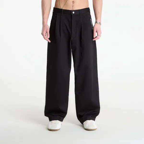 HUMAN MADE Hlače HUMAN MADE Wide Chino Pants Black XL