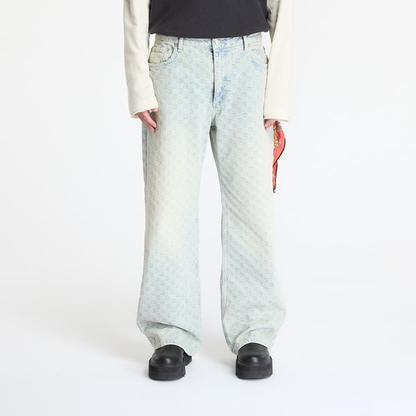 MISBHV Hlače MISBHV Monogram Ocean Washed Jeans Pale Blue 34