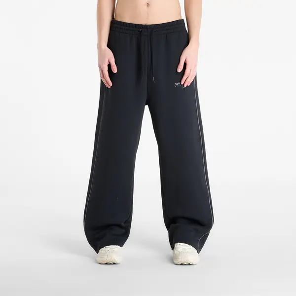 New Balance Hlače New Balance Linear Graphic Fleece Pant Black M