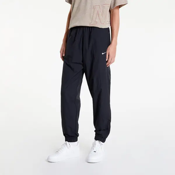 Nike Hlače Nike Sportswear Solo Swoosh Men's Track Pants Black/ White XXL