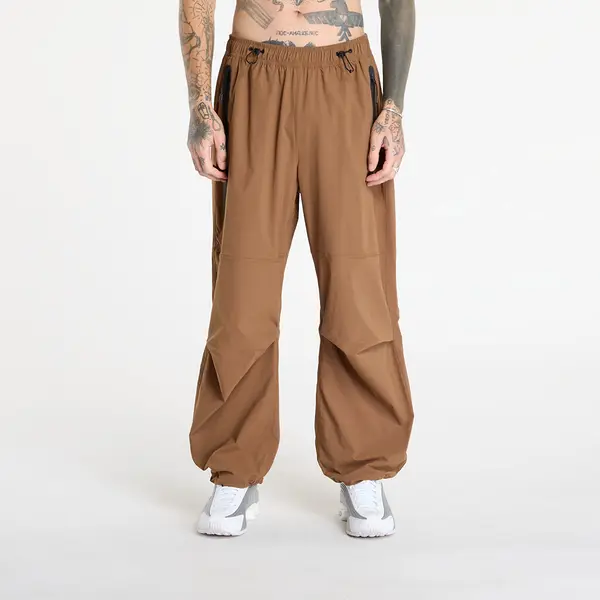 Nike Hlače Nike Tech Men's Woven Oversized Pants Mosswood Brown/ Mosswood Brown/ Black M