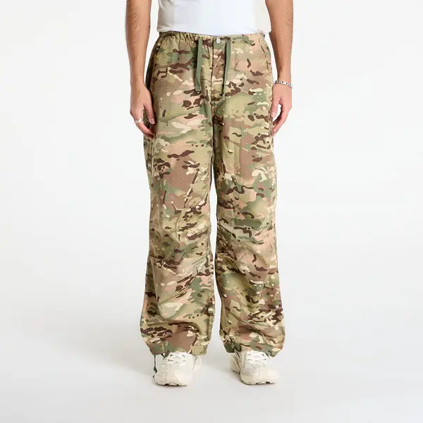 PLEASURES Hlače PLEASURES Gem Camo Wide Pants Camo L