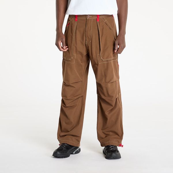 PLEASURES Hlače PLEASURES Public Utility Pants Brown 28
