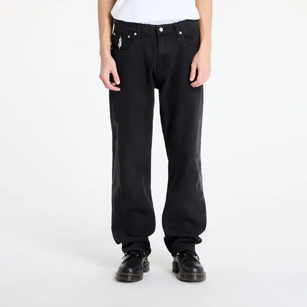 PLEASURES Hlače PLEASURES x Slipknot 5 Pocket Pant Black 30